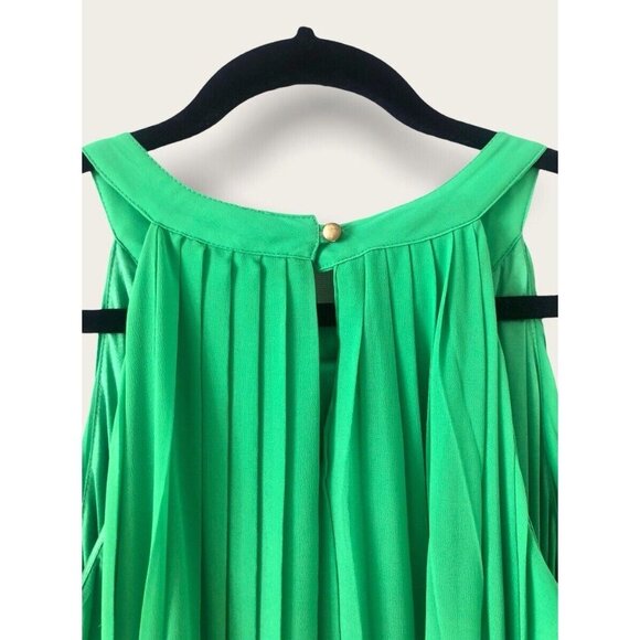 New York And Company Halter Neck Pleated Mini Dress Size S - Picture 12 of 14